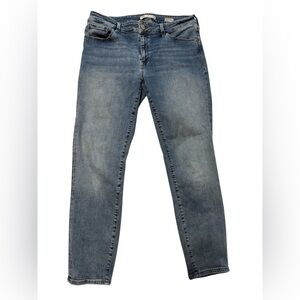 MAVI JEAN CO ADRIANNA ANKLE MID RISE SUPER SKINNY JEANS 32